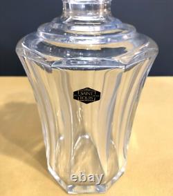 Carafe à porto ART DECO en cristal de SAINT LOUIS 21,5 cm Whisky Cognac Bouchon