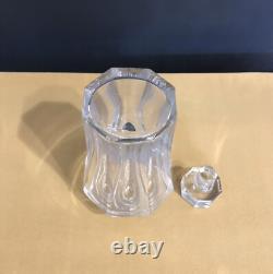 Carafe à porto ART DECO en cristal de SAINT LOUIS 21,5 cm Whisky Cognac Bouchon