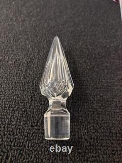 Carafe à vin modèle Tommy overlay rouge cristal de Saint Louis