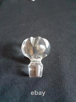 Carafe à whisky 50 cl en cristal de St Louis estampillée dessous années 1960