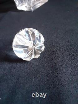 Carafe à whisky 50 cl en cristal de St Louis estampillée dessous années 1960