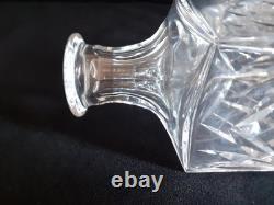 Carafe à whisky 50 cl en cristal de St Louis estampillée dessous années 1960