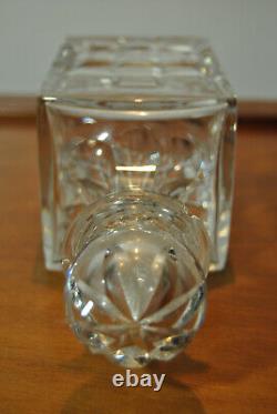 Carafe à whisky en cristal Saint Louis modèle Manhattan