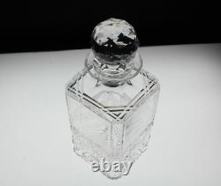 Carafe à whisky en cristal de baccarat saint louis signée