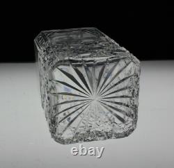 Carafe à whisky en cristal de baccarat saint louis signée