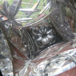 Carafe a whisky en cristal de saint louis modèle chantilly signée