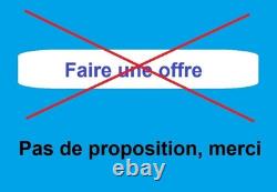Carafe aiguière / verseuse / broc cristal signé SAINT LOUIS modèle TOMMY 24,5 cm