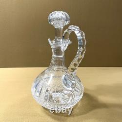 Carafe aiguière / verseuse / broc cristal signé SAINT LOUIS modèle TOMMY 24,5 cm