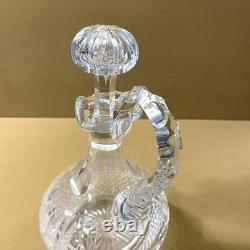 Carafe aiguière / verseuse / broc cristal signé SAINT LOUIS modèle TOMMY 24,5 cm