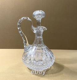 Carafe aiguière / verseuse / broc cristal signé SAINT LOUIS modèle TOMMY 24,5 cm