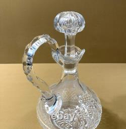 Carafe aiguière / verseuse / broc cristal signé SAINT LOUIS modèle TOMMY 24,5 cm