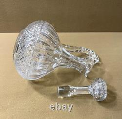Carafe aiguière / verseuse / broc cristal signé SAINT LOUIS modèle TOMMY 24,5 cm