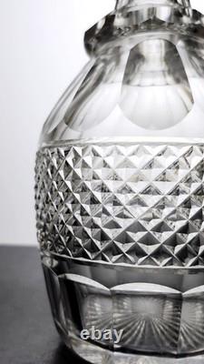 Carafe ancienne en cristal Saint-Louis Modèle Trianon (avant 1936)