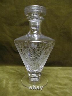 Carafe cristal Saint Louis modèle Lisieux (Saint Louis Crystal decanter)