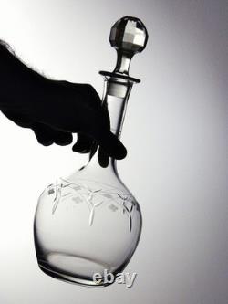 Carafe en cristal Saint Louis D'Argental (circa 1920)