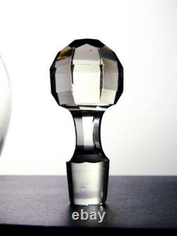 Carafe en cristal Saint Louis D'Argental (circa 1920)