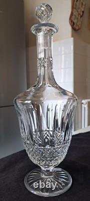 Carafe en cristal Saint Louis. Modèle Tommy. Bouchon non d'origine