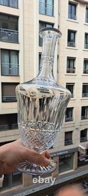 Carafe en cristal Saint Louis. Modèle Tommy. Bouchon non d'origine