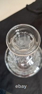 Carafe en cristal Saint Louis. Modèle Tommy. Bouchon non d'origine