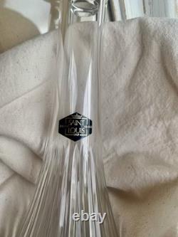 Carafe en cristal de Saint Louis Gravée Taillée