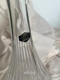 Carafe en cristal de Saint Louis Gravée Taillée