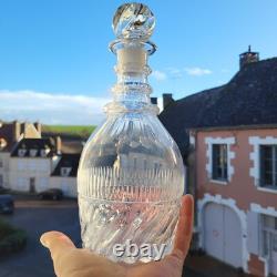 Carafe en cristal de baccarat / Saint Louis XIXème
