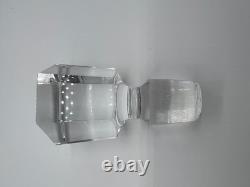 Carafe whisky / cognac en cristal Saint Louis modele Marine