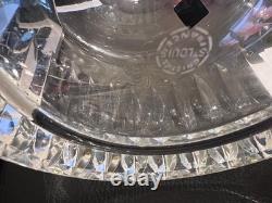 Carafe whisky / cognac en cristal Saint Louis modele Marine