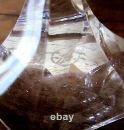 Chambord 6 (+1) verres à vin de Bordeaux en cristal de Saint Louis n°4