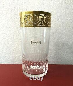 Chope / verre à orangeade / tumbler en cristal signé SAINT LOUIS modèle THISTLE