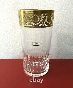 Chope / verre à orangeade / tumbler en cristal signé SAINT LOUIS modèle THISTLE