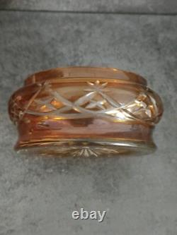 Coffret Boîte en Cristal Taillé Baccarat / Saint Louis