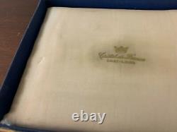 Coffret de 4 salières en cristal de Saint Louis (prix du coffret)