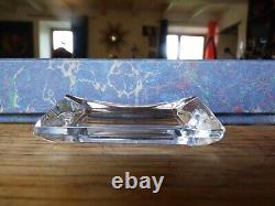 Coffret de 6 portes couteaux en cristal de Saint Louis modèle PAGODE