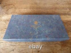 Coffret de 6 portes couteaux en cristal de Saint Louis modèle PAGODE