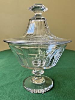 Confiturier / Drageoir en cristal Saint Louis Catalogue 1908