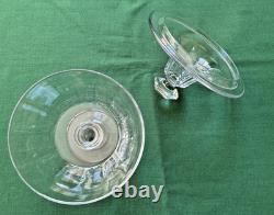 Confiturier / Drageoir en cristal Saint Louis Catalogue 1908