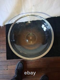 Coupe saladier centre de table en CRISTAL DE SAINT LOUIS diamètre 29.5 cm signé