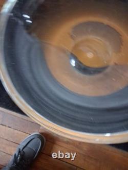 Coupe saladier centre de table en CRISTAL DE SAINT LOUIS diamètre 29.5 cm signé