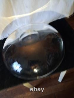 Coupe saladier centre de table en CRISTAL DE SAINT LOUIS diamètre 29.5 cm signé