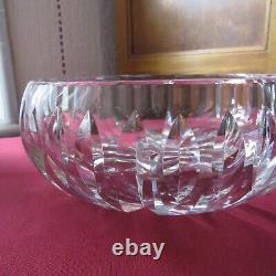 Coupe saladier centre de table en cristal de saint louis modèle jersey Ø 18,5 cm