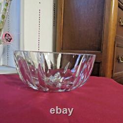 Coupe saladier centre de table en cristal de saint louis modèle jersey Ø 22 cm