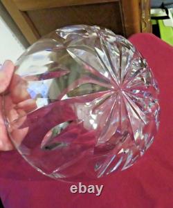 Coupe saladier centre de table en cristal de saint louis modèle jersey Ø 22 cm