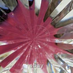 Coupe saladier centre de table en cristal de saint louis modèle jersey Ø 22 cm