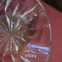 Coupe saladier centre de table en cristal de saint louis modèle jersey Ø 22 cm
