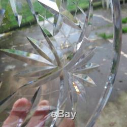 Coupe saladier en cristal de saint louis modèle massenet ou chantilly