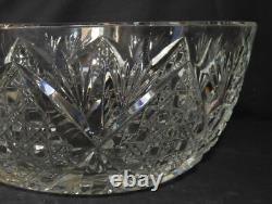 Cristal Coupe / Saladier (signée St-Louis au revers) bel état (22.3 cm)