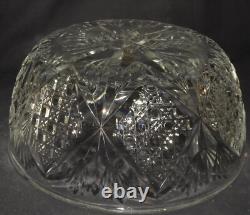 Cristal Coupe / Saladier (signée St-Louis au revers) bel état (22.3 cm)