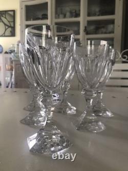 Cristal De St Louis 6 Verres À Eau Modèle Chambord