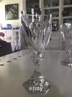 Cristal De St Louis 6 Verres À Eau Modèle Chambord